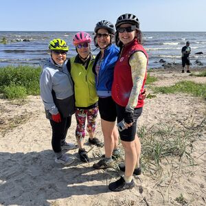 Posed shot, but we are having fun