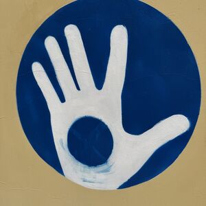 The symbol of openness in Uzupis