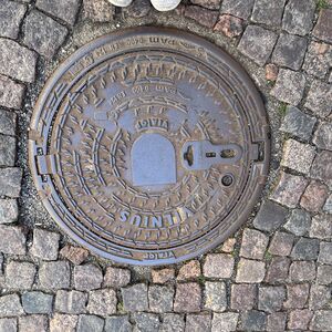 Vilnius Manhole cover 